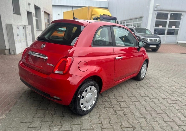 Fiat 500 cena 57900 przebieg: 500, rok produkcji 2023 z Tuliszków małe 121